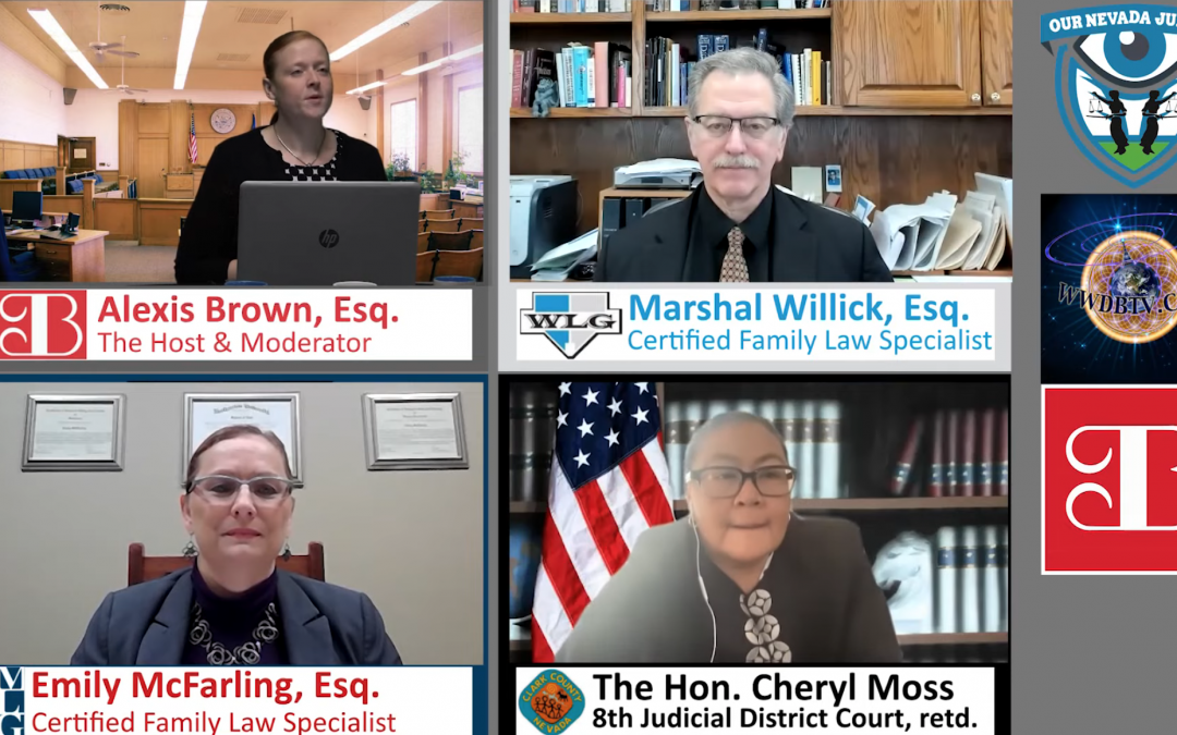 Moss, McFarling, & Willick: Reversed & Remanded, Family Law Appeals